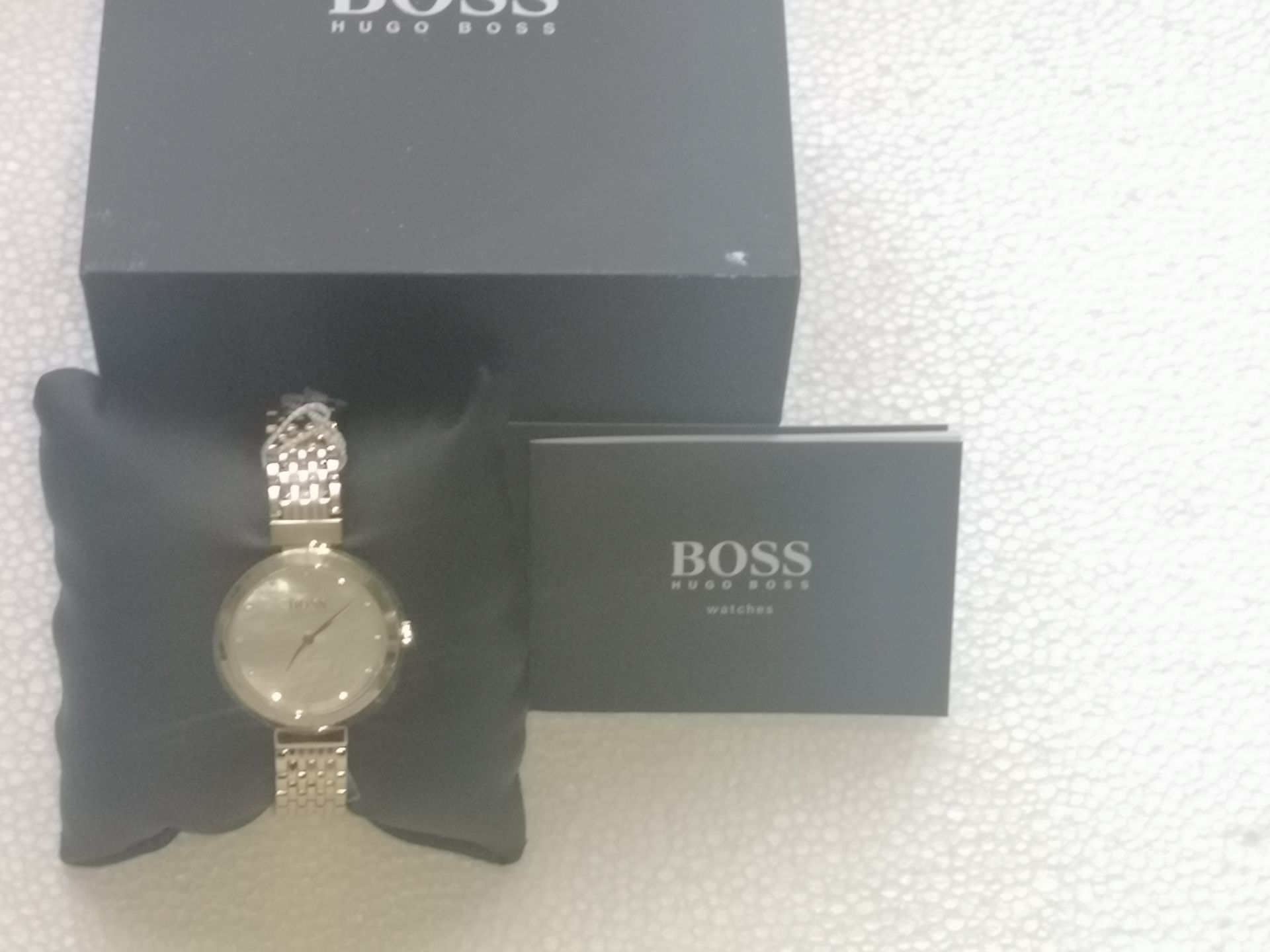 Hugo Boss Womens Analogue Classic Quartz With Stainless Steel Strap 1502479 Watch - Image 6 of 9