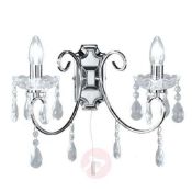 Arizona Stylish Chrome Wall Light Rrp £80