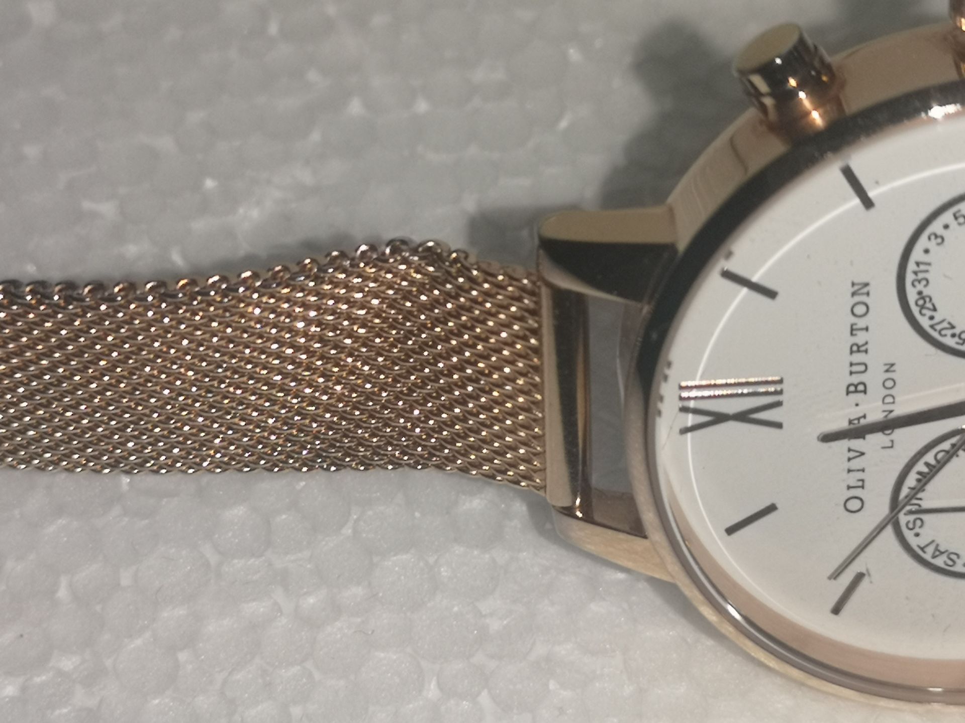 Olivia Rose Gold Stainless Steel Watch - Image 8 of 10