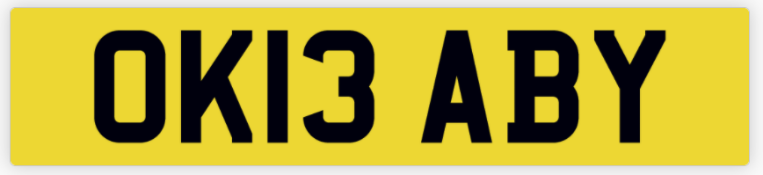 OK13 ABY Cherished Plate
