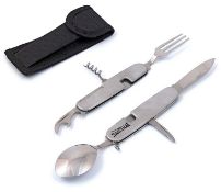 6 Sets Of Stainless Steel Cutlery Set 8 Functions
