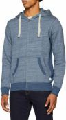 Brand New Jack & Jones Espace Melange Sweat Zip Hoodie Size Medium