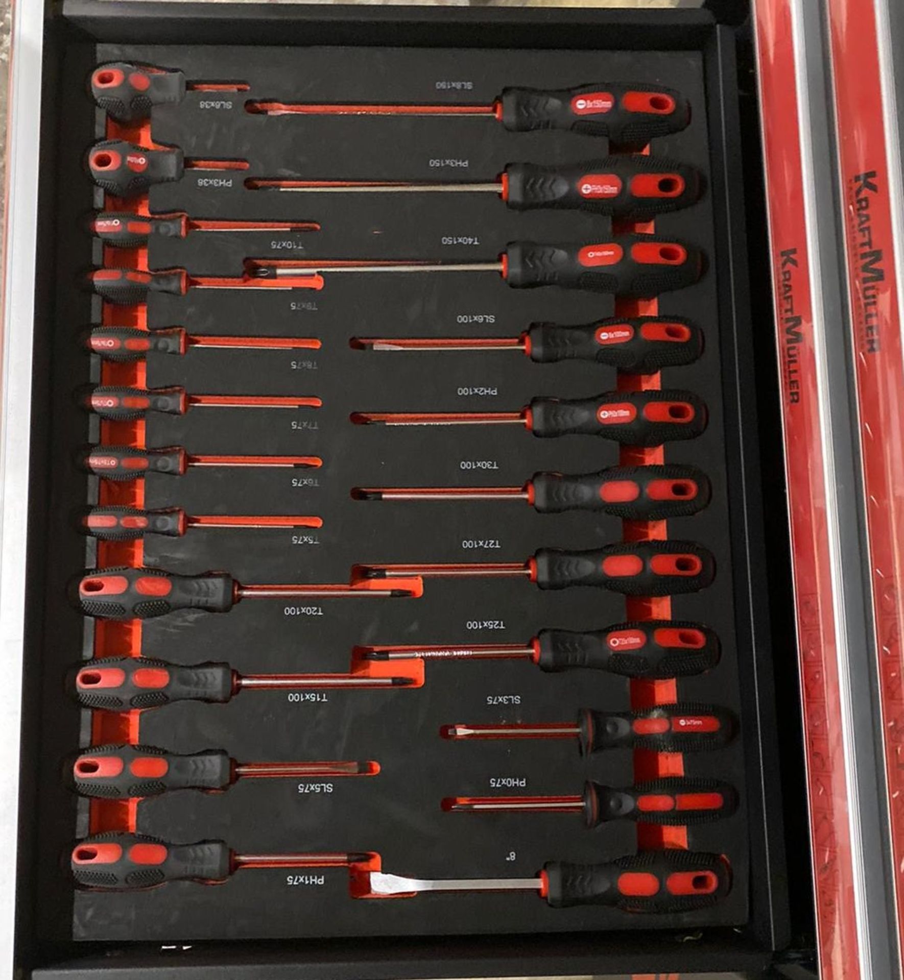 Kraft Muller German 449Pcs Tool Set & Trolley - Image 3 of 9