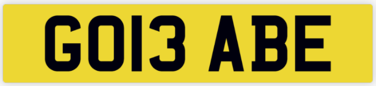 GO13 ABE Cherished Plate