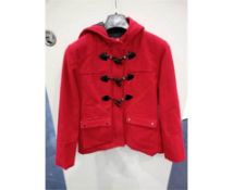 Brand New Primark Ladies Coat Red Size 18