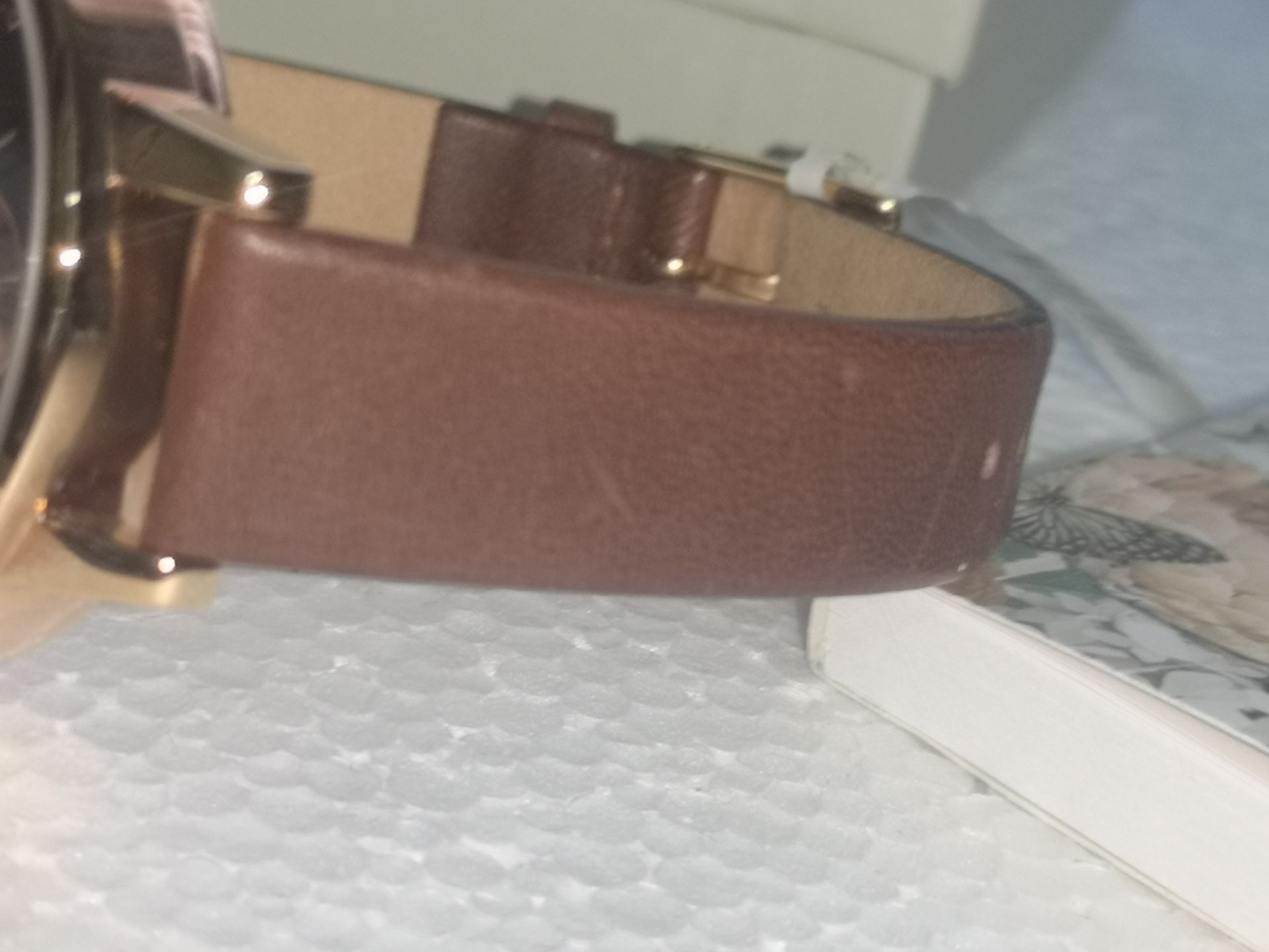 Olivia Ladies Brown Dial Leather Strap Watch - Image 3 of 8