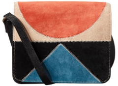 Orla Kiely Suede Ok Rosemary Bag, Multi (#21)