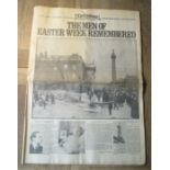 Original 1916 Commemorative Newspaper -April 1966 "The Corkman" -Ireland