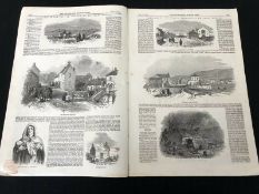 The Great Famine West Of Ireland Sketches & Reports Original 1847 Antique Paper