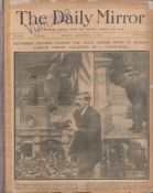Rare Newspaper James Larkin The 1913 Dublin Lock-Out Riots