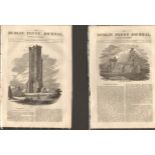 Antique set; Featuring 2 editions of The Dublin Penny Journal published 1882 (#9)