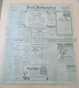 Orig. May 15th 1916 -'Irish Independent' Newspaper-Easter Rising Content GPO