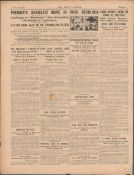 LLoyd George Dramatic Move In Irish Deadlock Original 1921 Newspaper