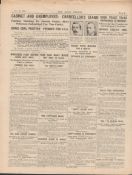 Irish Peace Talks 1921: Michael Collins At Downing St Meeting Newspaper