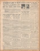 Surrender Of Arms Within 14 Days. More Fierce Fighting 1920 Newspaper