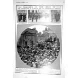 Irish Civil War The Funerals Liam Mellows, Rory O'Connor Original 1922