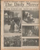 The Lord Mayor Of Cork Inquest & Ceremony Original 1920 Newspaper