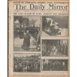 The Lord Mayor Of Cork Inquest & Ceremony Original 1920 Newspaper