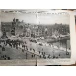 Double Page Easter Rising 1916 Rare Image Aftermath Of The Rebellion