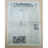 Orig. 1939 'The Kerryman' Newspaper-St Patricks Day Issue With Rebellion Content