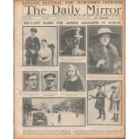 Military Raids For Armed Dublin Assassins Original 1920 Irish Newspaper