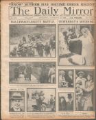 Original Reports & Images 1920 Irish War Of Independence Original Newspaper