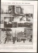 Havoc in Dublin / Sinn Fein Rebellion Double sided original 1916 page
