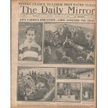 Kevin Barry Executed Lord Mayor Of Cork To Be Buried Original 1920 Newspaper