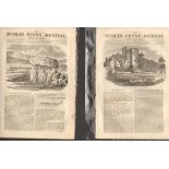 Antique set; Featuring 2 editions of The Dublin Penny Journal published 1882 (#28)