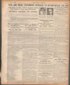 Martial Law Declared In Ireland Original 1920 Daily Mirror Newspaper