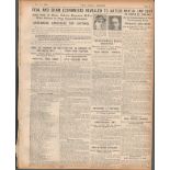 Martial Law Declared In Ireland Original 1920 Daily Mirror Newspaper