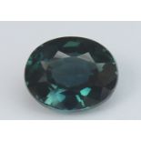 Teal Sapphire, 1.14 Ct