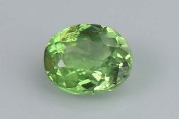 Tsavorite Garnet 0.84 Ct