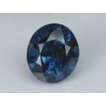 Teal Sapphire, 1.21 Ct