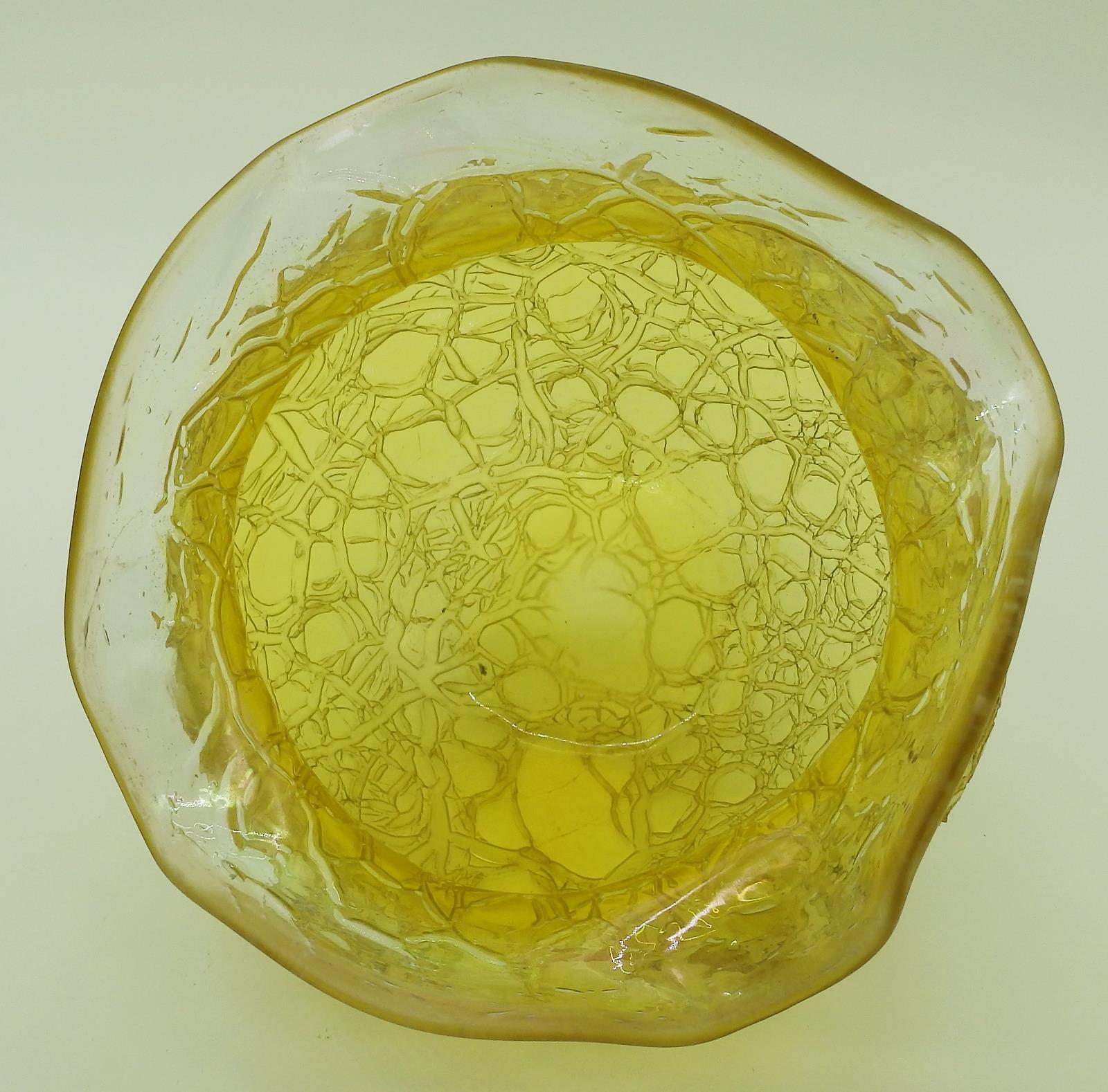 A large Art Nouveau Art Glass carved Vase C.1900-20 - Image 4 of 6