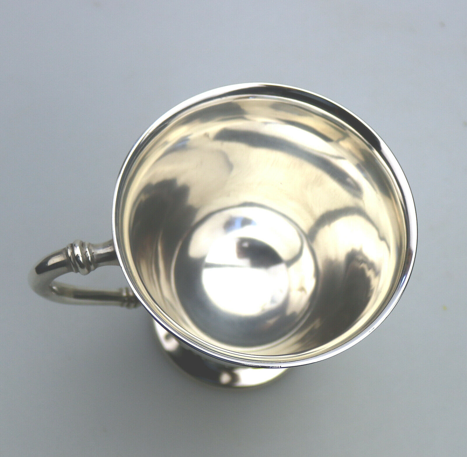 A fine & rare Scottish solid silver Tankard by Hamilton & Inches C.1922 - Image 6 of 8