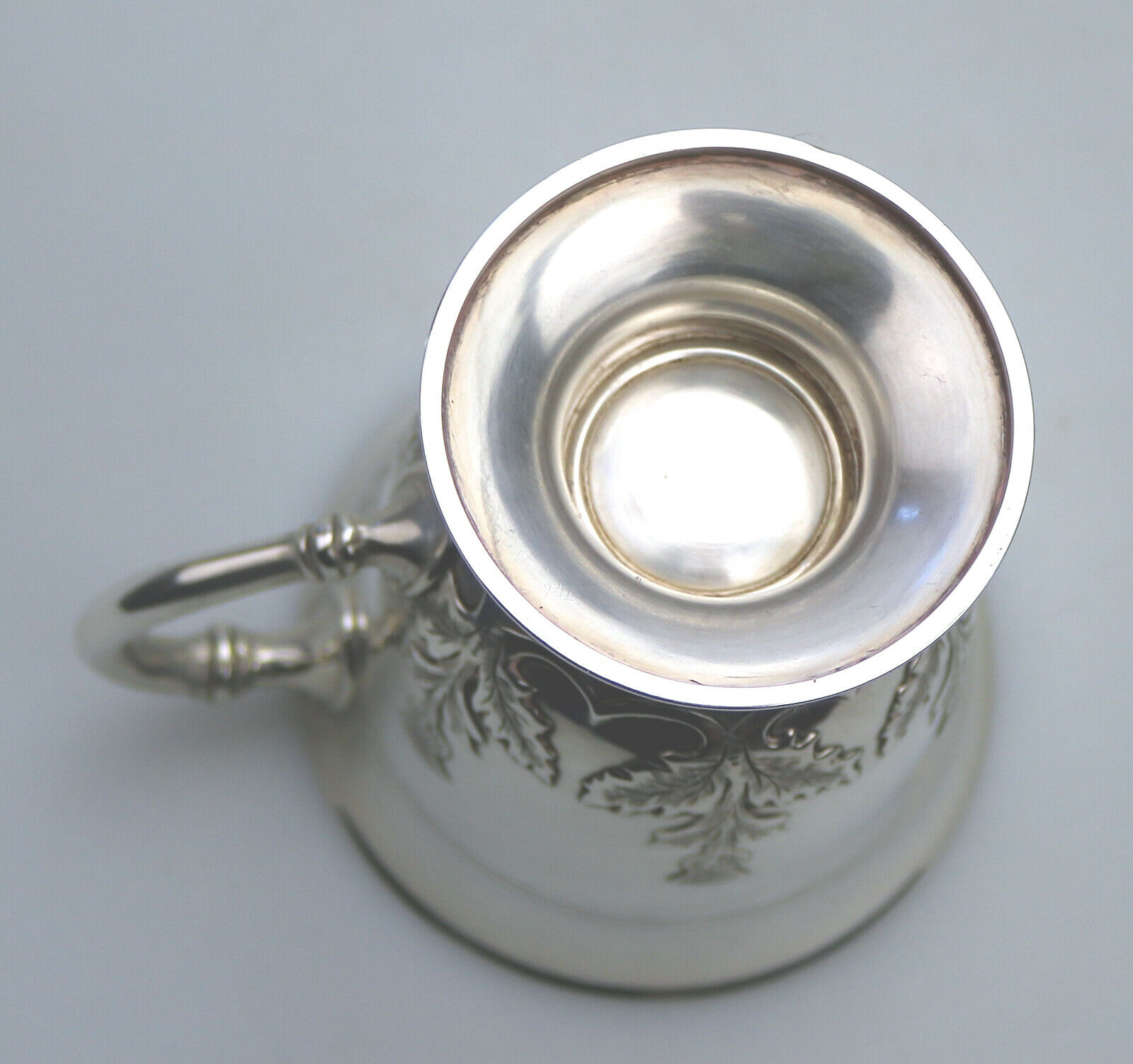 A fine & rare Scottish solid silver Tankard by Hamilton & Inches C.1922 - Image 7 of 8