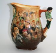 A fine & large Royal Doulton Dickens Dream Jug by Noke C.1933