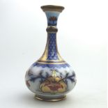 An Art Nouveau pottery Vase for Macintyre by William Moorcroft, Aurelian pattern C.1898