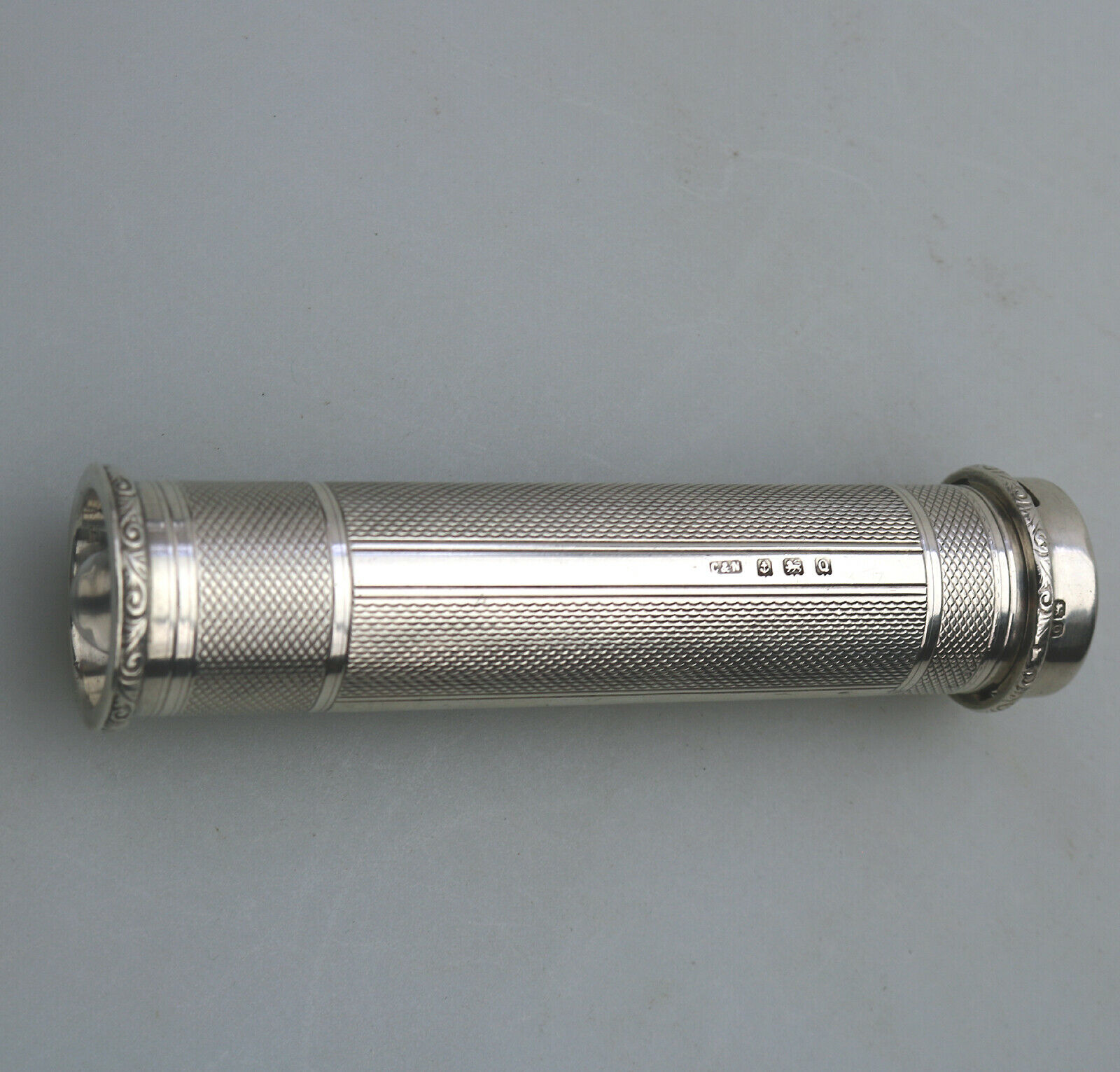 A WWII Era Blitz / Doctors solid silver Torch C.1940 - Image 2 of 5