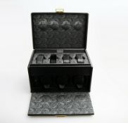 A Scatola Del Tempo finest quality Italian Rotori automatic Watch Winder & Collector Box C20thC