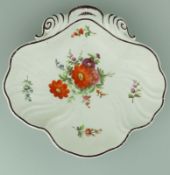 A novelty English Porcelain Shell Platter C.1820