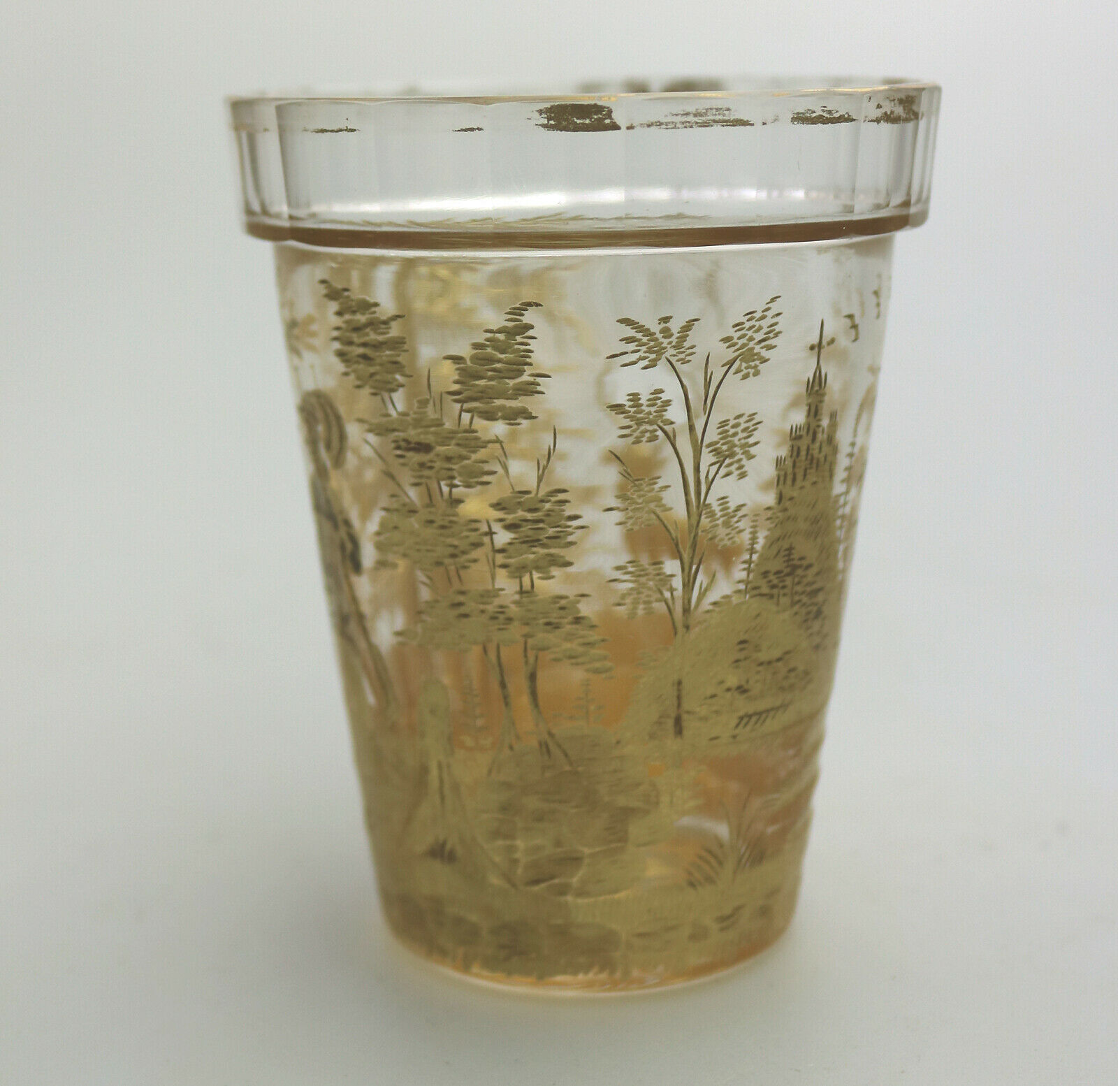 An extremely rare & exceptional St Hubert glass Beaker C.18th/early 19thC - Image 5 of 10