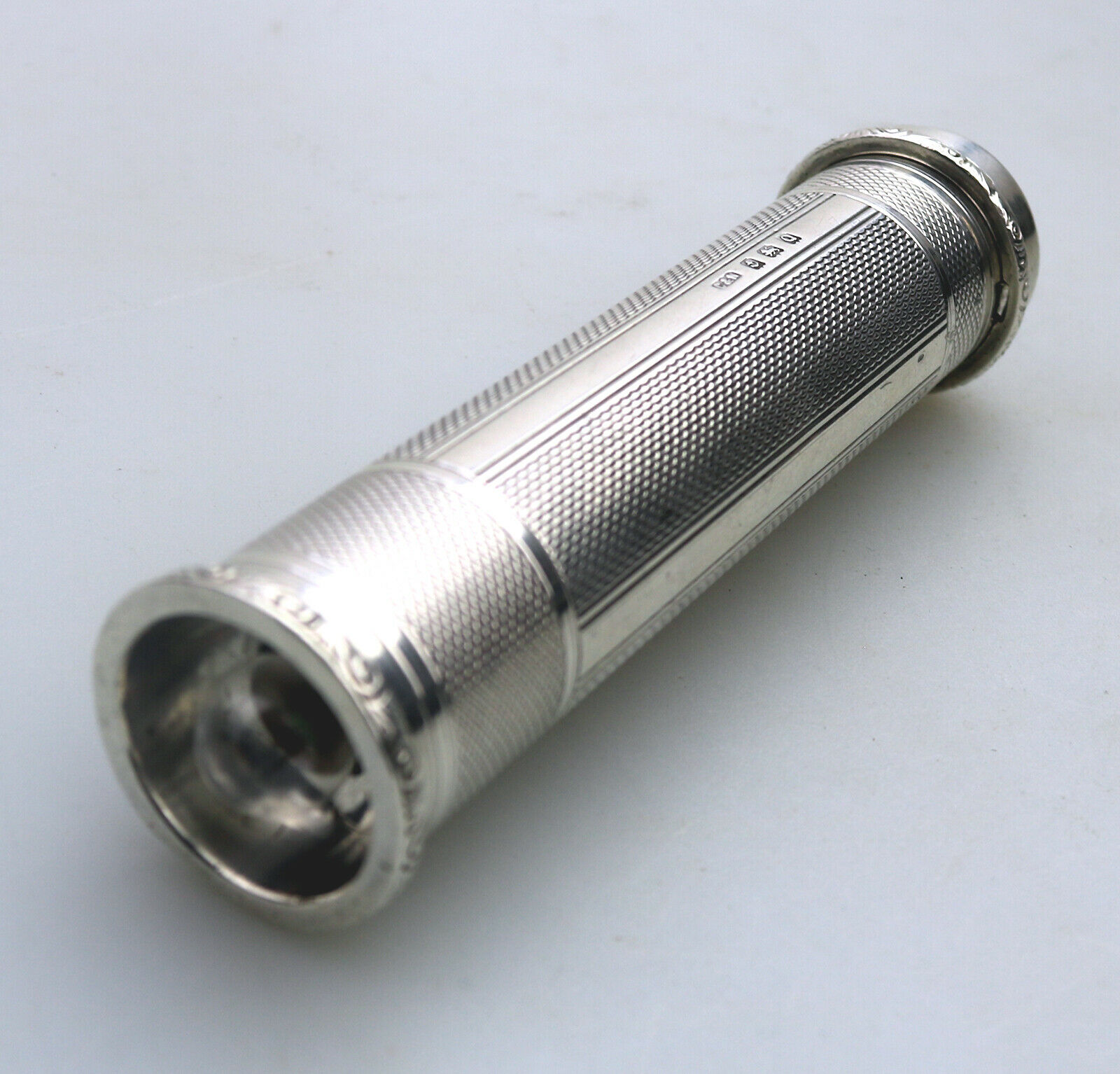 A WWII Era Blitz / Doctors solid silver Torch C.1940 - Image 3 of 5