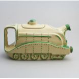 An extremely rare Sadler Mallard Train pottery Teapot C.1930's