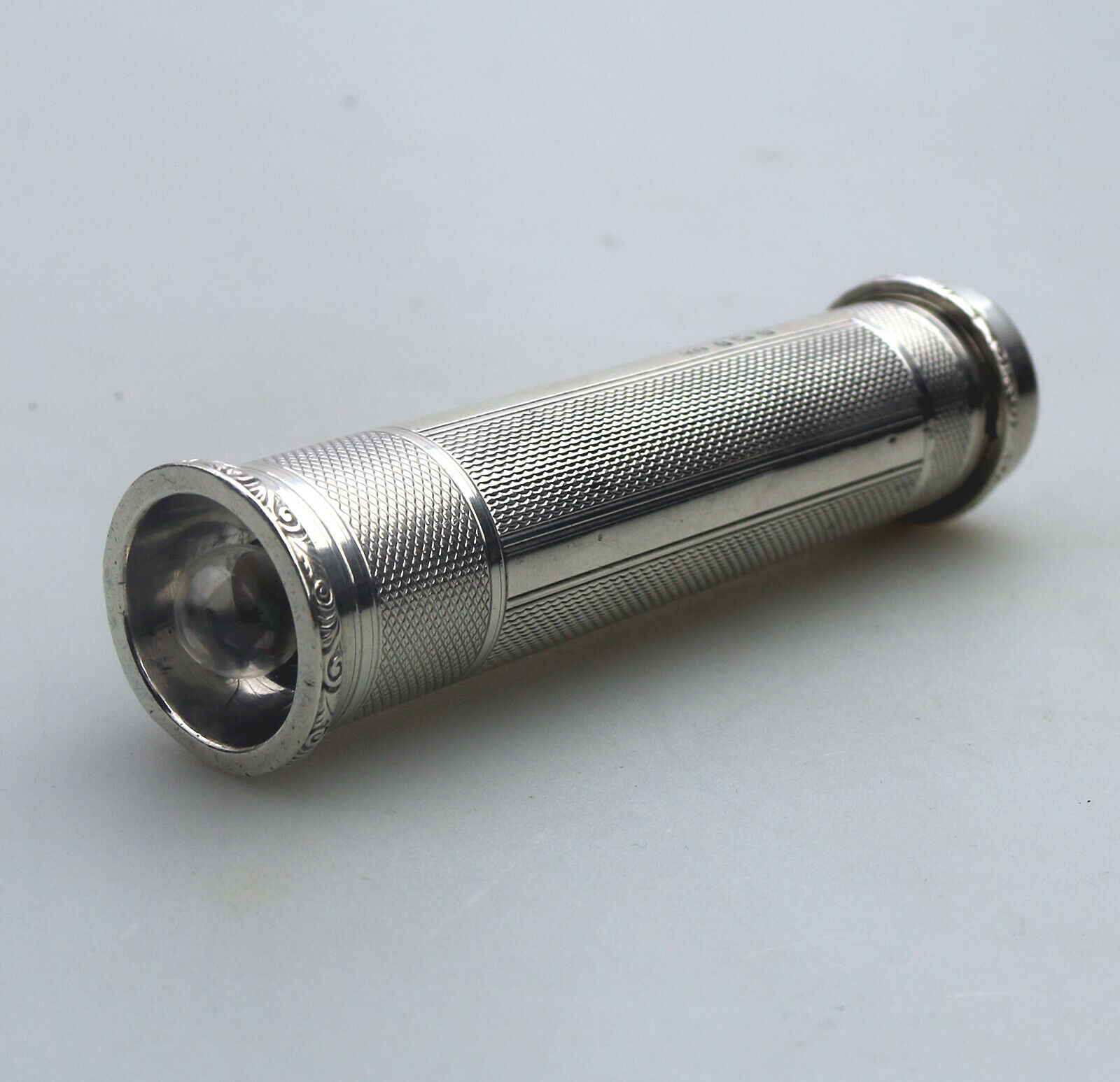 A WWII Era Blitz / Doctors solid silver Torch C.1940