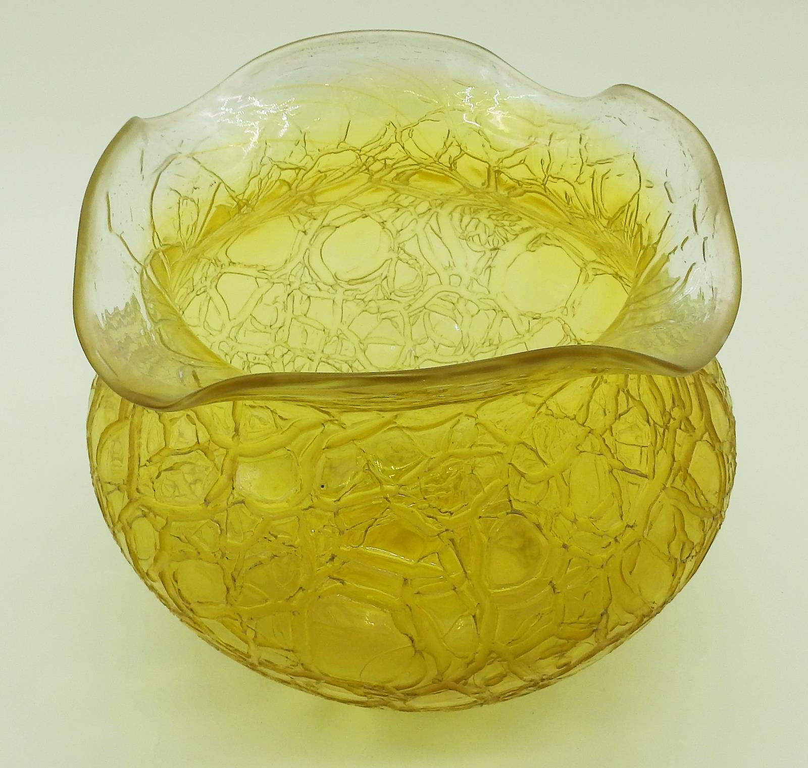 A large Art Nouveau Art Glass carved Vase C.1900-20 - Image 2 of 6