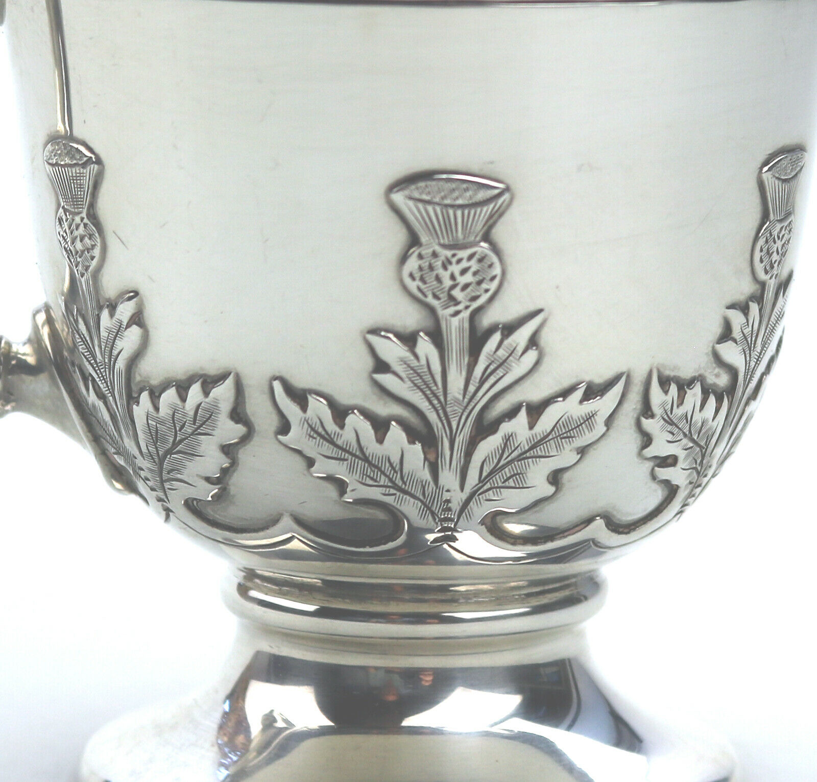 A fine & rare Scottish solid silver Tankard by Hamilton & Inches C.1922 - Image 2 of 8