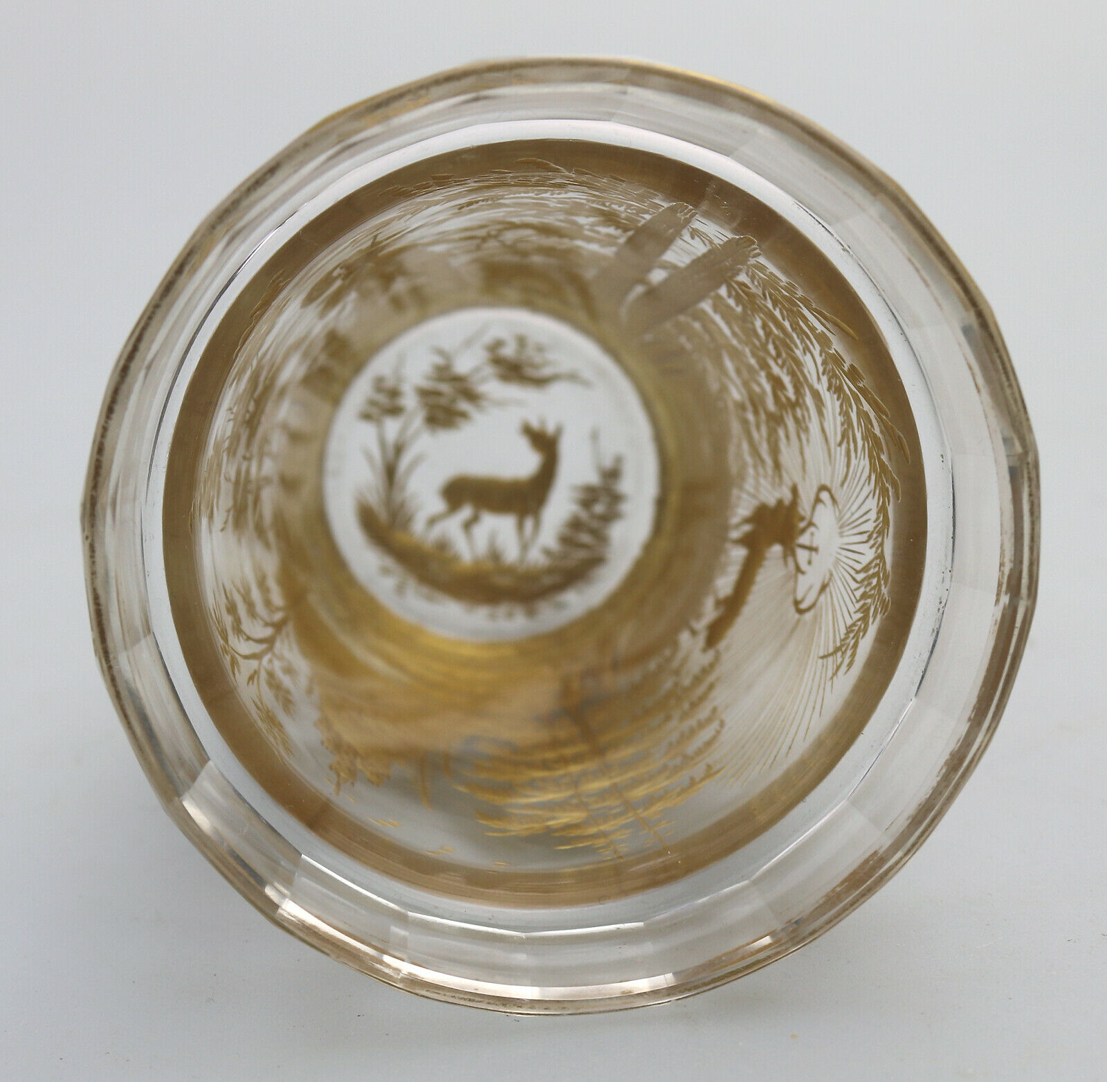 An extremely rare & exceptional St Hubert glass Beaker C.18th/early 19thC - Image 9 of 10