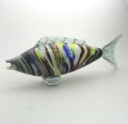 A Retro Murano large Fish Sculpture C.1960's+